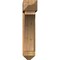 Ekena Millwork Thorton Arts and Crafts Rough Sawn Bracket w/ Offset Brace, Western Red Cedar, 8"W x 32"D x 36"H BKT0806X32X36THR03RWR - alternate 2